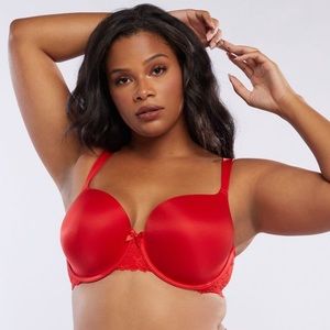 38DD Red Lace Savage by Fenty Bra NWT
